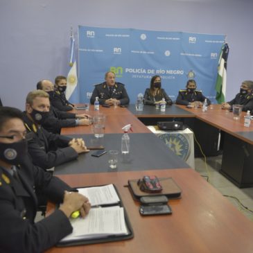 Comenzó el curso de Perfeccionamiento Jerárquico para Comisarios de la Policía de Río Negro