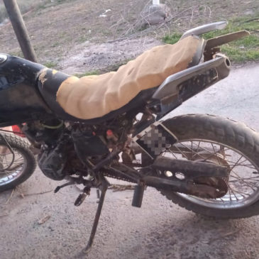 Viedma: Policía recuperó una moto con pedido de secuestro