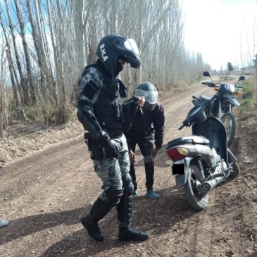 Cipolletti: personal de la BMA recuperó una moto robada