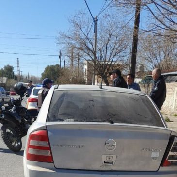 General Roca: en un operativo cerrojo la Policía recuperó un auto robado