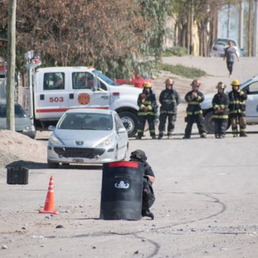 La Policía activó el protocolo ante un posible artefacto explosivo en la zona norte de Roca