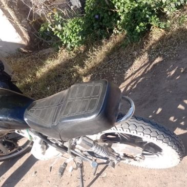 Policía secuestró una motocicleta en Cinco Saltos