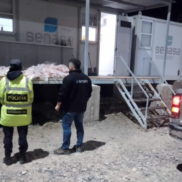 Policía secuestró 220 kilos de carne en Puente Dique