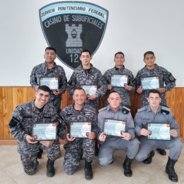 Bomberos de la Policía de Río Negro entregó certificados a personal de la Policía Federal