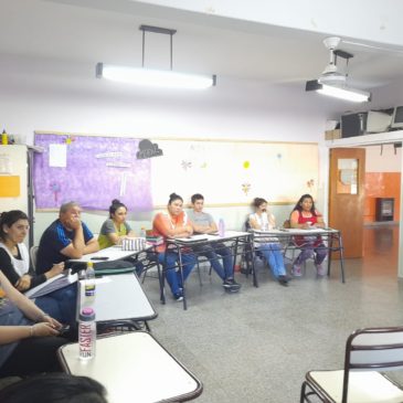Luis Beltrán: la Comisaría de la Familia brindó asesoramiento a docentes