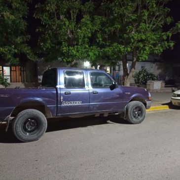 General Roca: recuperan camioneta robada en Neuquén