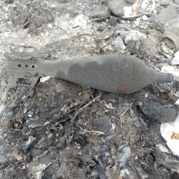 Sierra Grande: la Unidad de Explosivos desactivó un mortero hallado en el prebasural