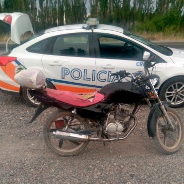 General Roca: Secuestran moto que circulaba con el motor adulterado