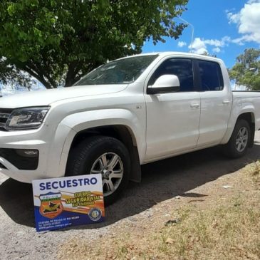 Policía secuestró camioneta con irregularidades en Río Colorado