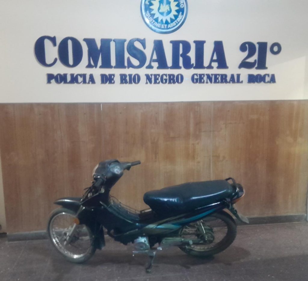 POLICIALES: Dos motos con pedido de secuestro fueron recuperadas en Roca