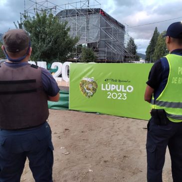 El Bolsón: Policía diseñó un operativo de seguridad para la Fiesta Nacional del Lúpulo