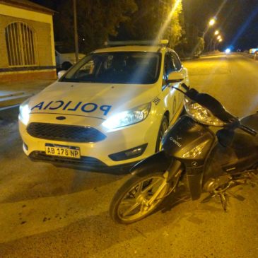 Policía de Río Negro recupera motos en operativos de tránsito vehicular