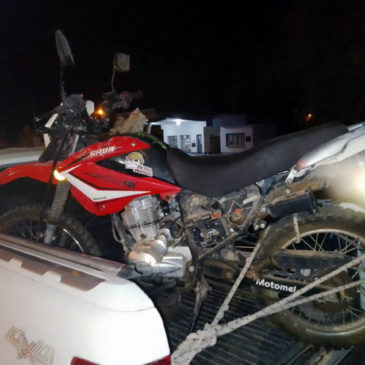 General Conesa: Policía recuperó una moto sustraída en Viedma