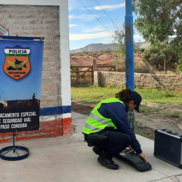 Paso Córdoba: secuestran un arma durante un control vehicular