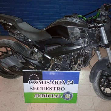 Se retuvo una moto con pedido de secuestro en Cipolletti