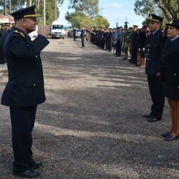 Viedma: más de 130 empleados policiales recibieron sus nuevas jerarquías en el acto de entrega de atributos