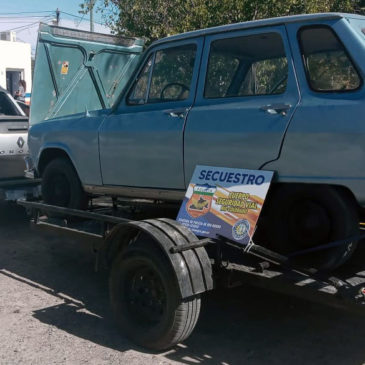 Río Colorado: secuestran un auto con irregularidades