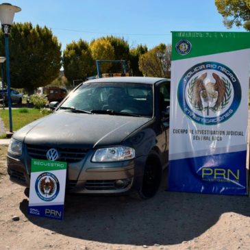 General Roca: Policía recuperó un vehículo robado