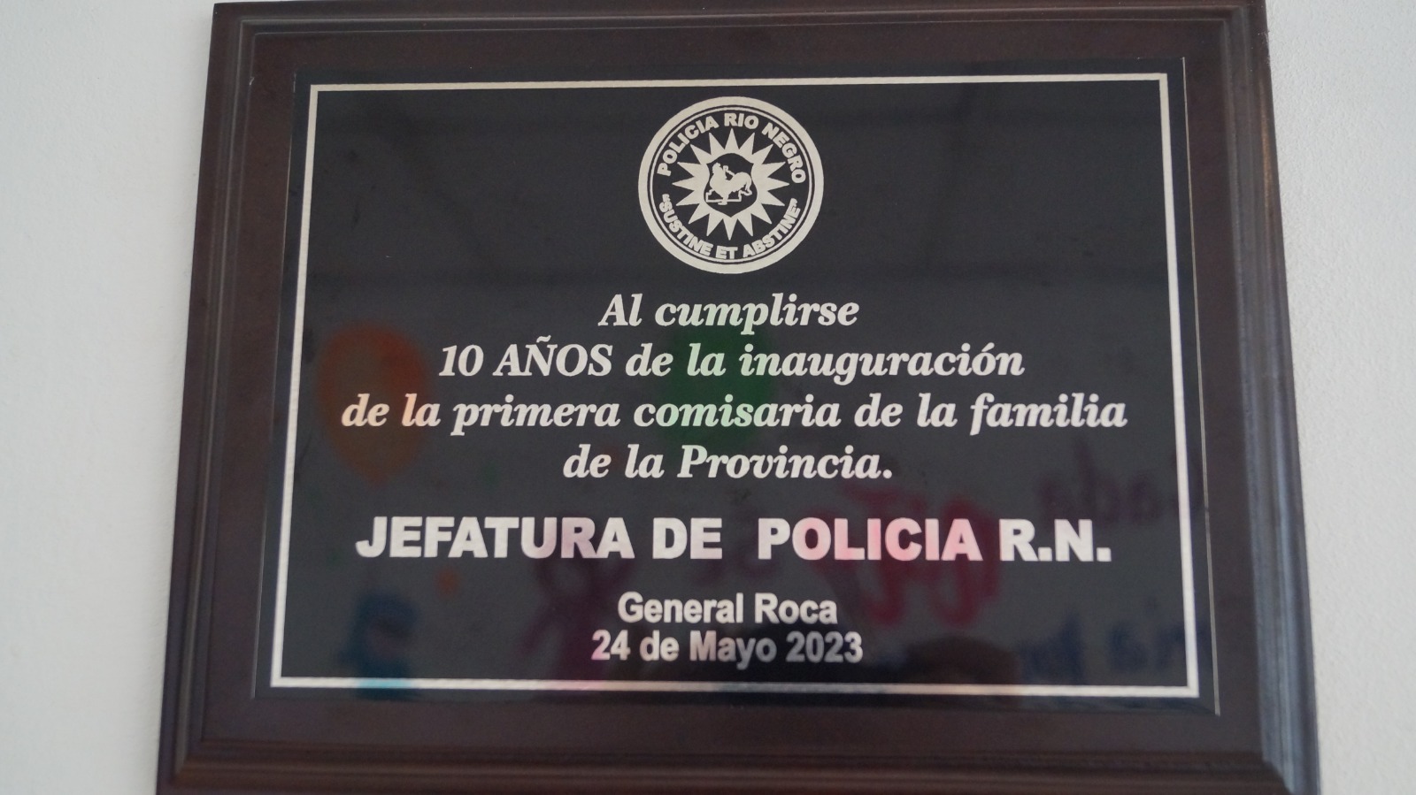 POLICIALES: La Comisaría de la Familia de General Roca festejó sus 10 años