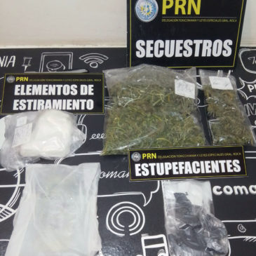 Otra denuncia al 0800 DROGAS permitió desarticular una banda que vendía drogas vía redes sociales