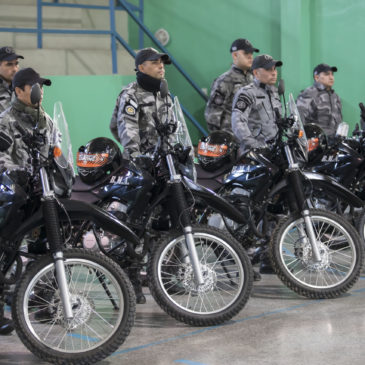 Se entregaron nuevas motos para la flota de la Policía de Río Negro