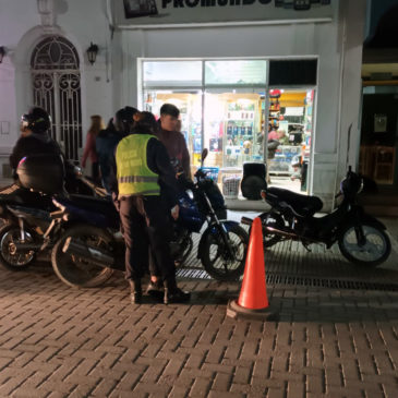 Operativos en Viedma: la Policía secuestró once motos