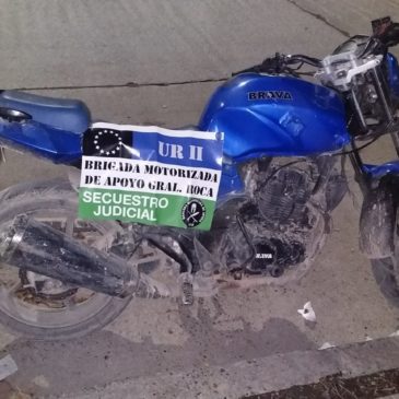 Dos motos fueron recuperadas por la Policía en General Roca