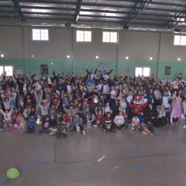 Las escuelas rurales de El Paso y Monte Bagual festejaron el Día de las Infancias en la Escuela de Cadetes de Viedma