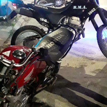 Viedma: una moto fue secuestrada en un operativo de control