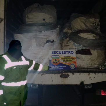 Río Colorado: durante un control vehicular secuestraron 1500 kilos de cobre