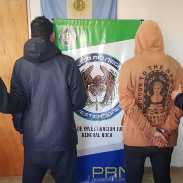 Allanamiento en General Roca: detienen a dos hombres implicados en diversos hechos delictivos