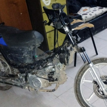 La Policía retuvo una moto con pedido de secuestro en Viedma