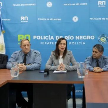 Se entregó importante equipamiento a Toxicomanía de la Policía de Río Negro