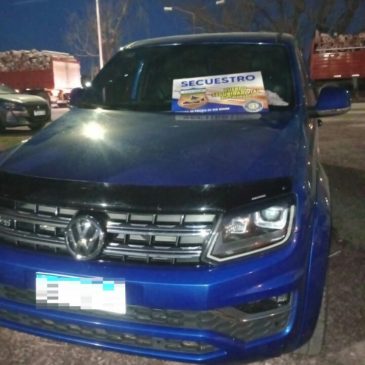 Se retuvo un vehículo con pedido de secuestro en Río Colorado