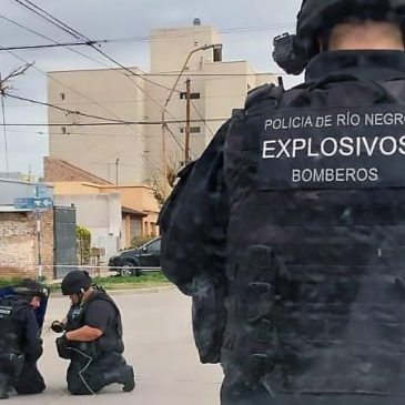 General Roca: la Policía activó el protocolo ante un posible artefacto explosivo