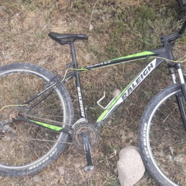 Mainque: recuperan bicicleta hurtada
