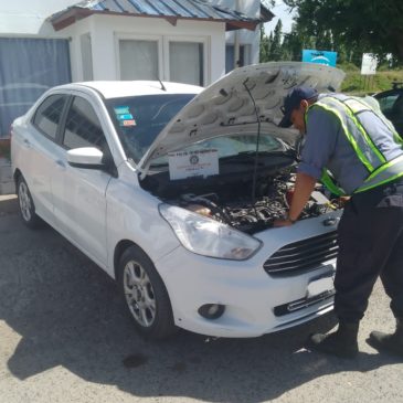 Secuestran un auto “gemelo” durante un control vehicular en Cipolletti