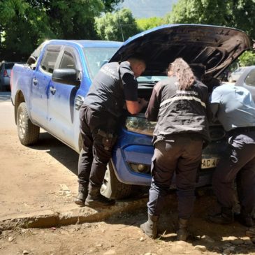 Encontraron en El Bolsón un vehículo gemelo de otro radicado en Neuquén