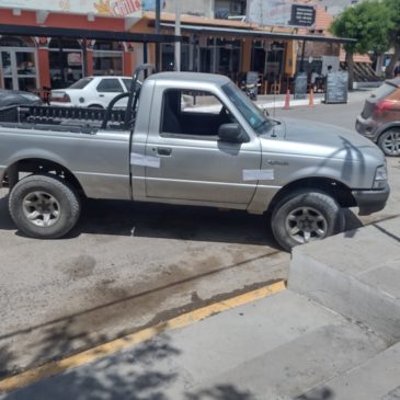Las Grutas: la Policía recuperó una camioneta robada en Bariloche