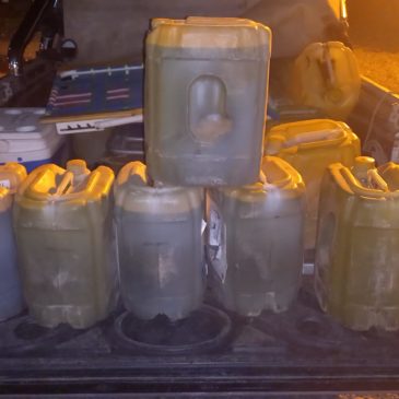 Secuestran bidones de combustible que eran trasladados en un vehículo no habilitado en Choele Choel