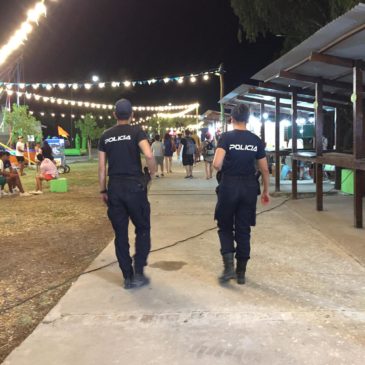 Amplio despliegue policial y controles en la Fiesta del Mar y el Acampante