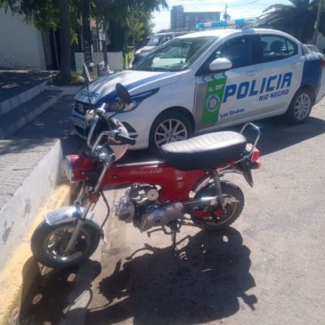 Intentó robar una motocicleta en Las Grutas y fue detenido