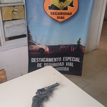 Paso Córdoba: secuestran armas de fuego en operativos de control