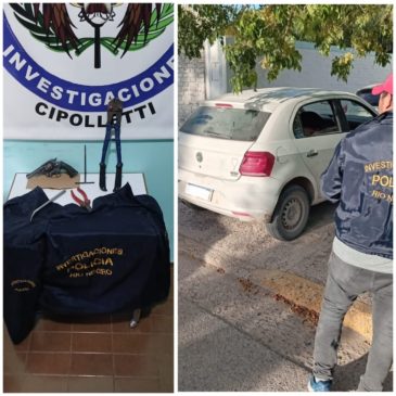 Un auto robado en Neuquén fue recuperado por Policía en Cipolletti