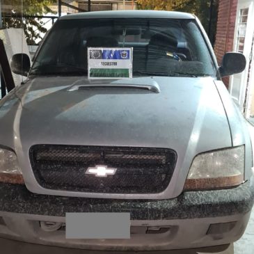 Catriel: recuperan una camioneta robada en Neuquén