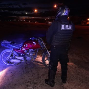 Viedma: una moto que había sido robada fue recuperada