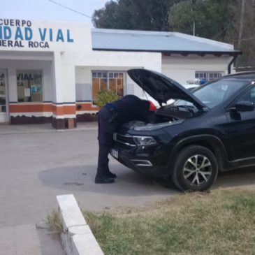 Camioneta robada en CABA fue recuperada en control vehicular en General Roca