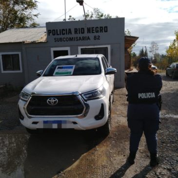 Encuentran camioneta con pedido de secuestro de Neuquén