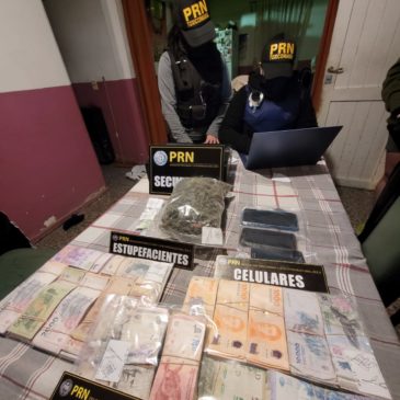 La Policía desbarató dos lugares de comercialización de estupefacientes en General Roca
