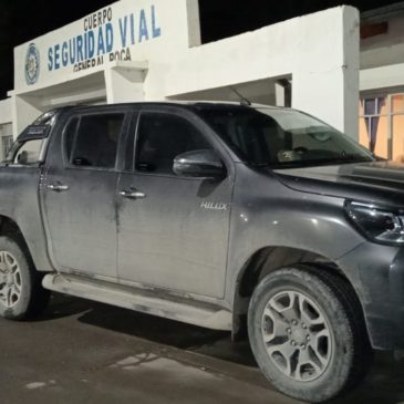 General Roca: Policía secuestró una camioneta con irregularidades